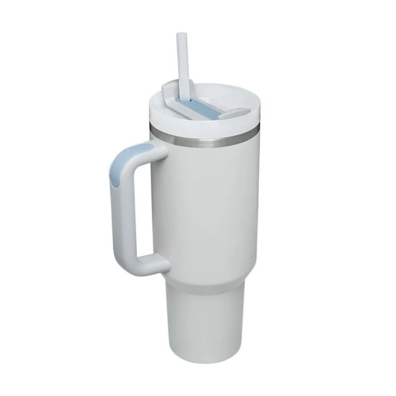 Ergonomic Straw Travel Tumbler With Bold Hydration Designed