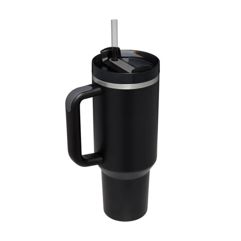 Ergonomic Straw Travel Tumbler With Bold Hydration Designed