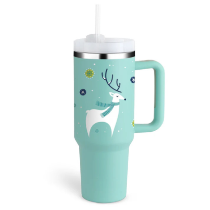 Ergonomic Straw Travel Tumbler With Bold Hydration Designed