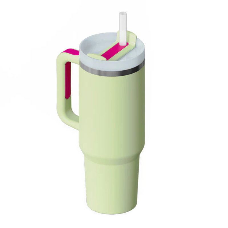 Ergonomic Straw Travel Tumbler With Bold Hydration Designed