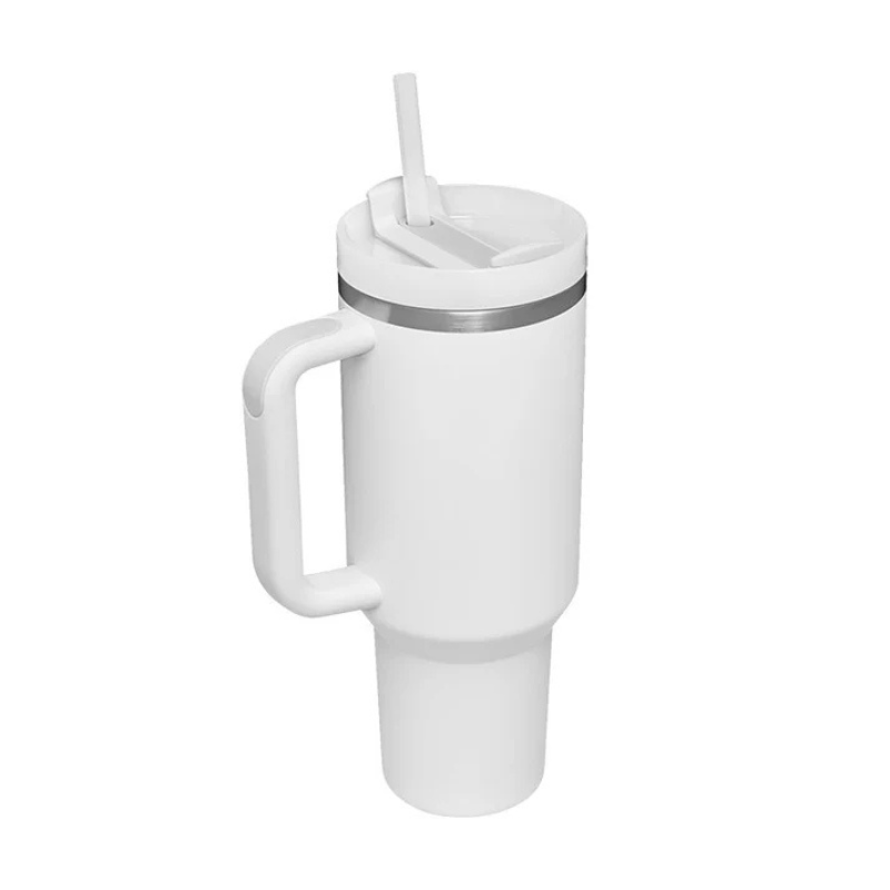 Ergonomic Straw Travel Tumbler With Bold Hydration Designed