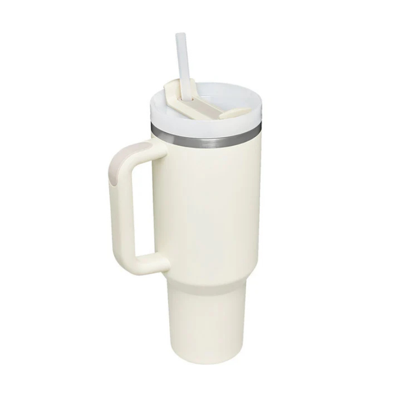 Ergonomic Straw Travel Tumbler With Bold Hydration Designed