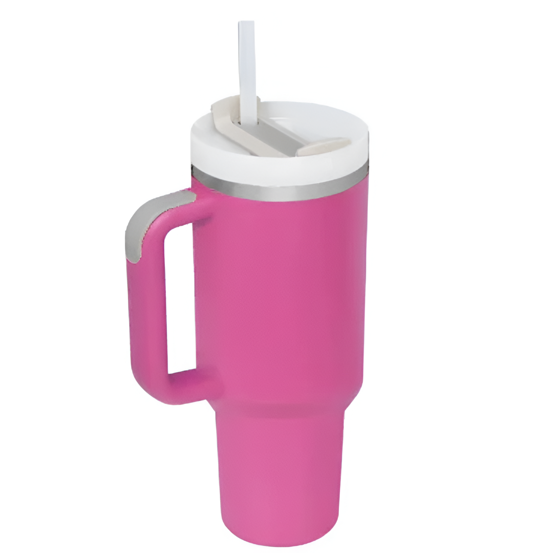 Ergonomic Straw Travel Tumbler With Bold Hydration Designed
