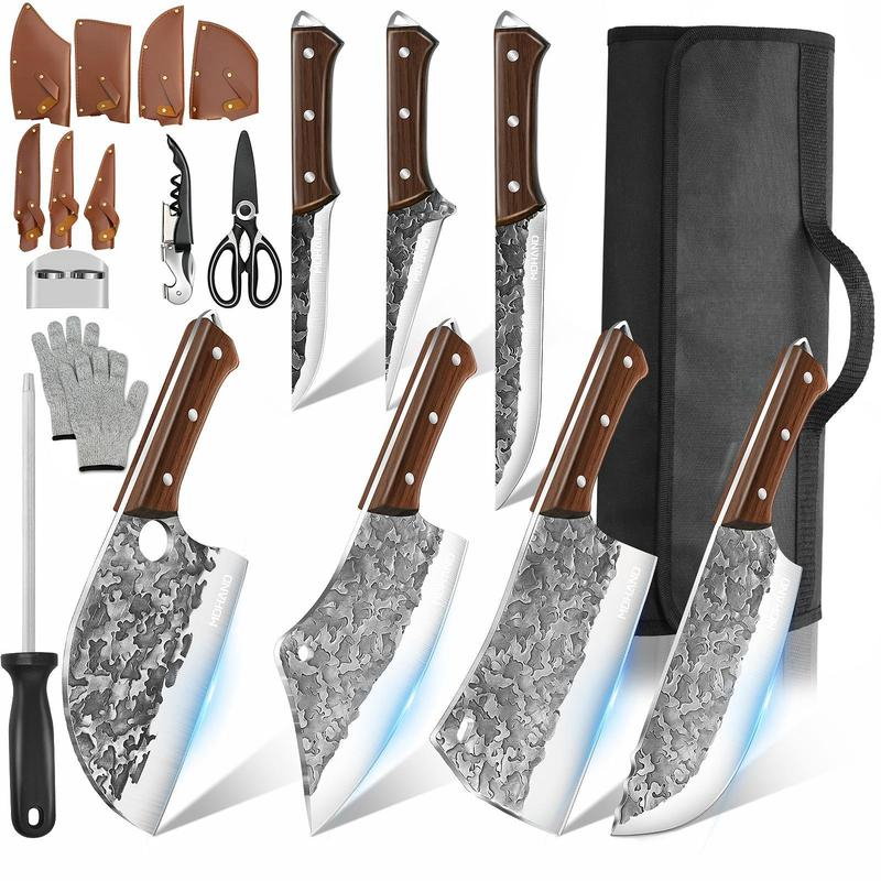 Kitchen Knife Set with Acrylic Block