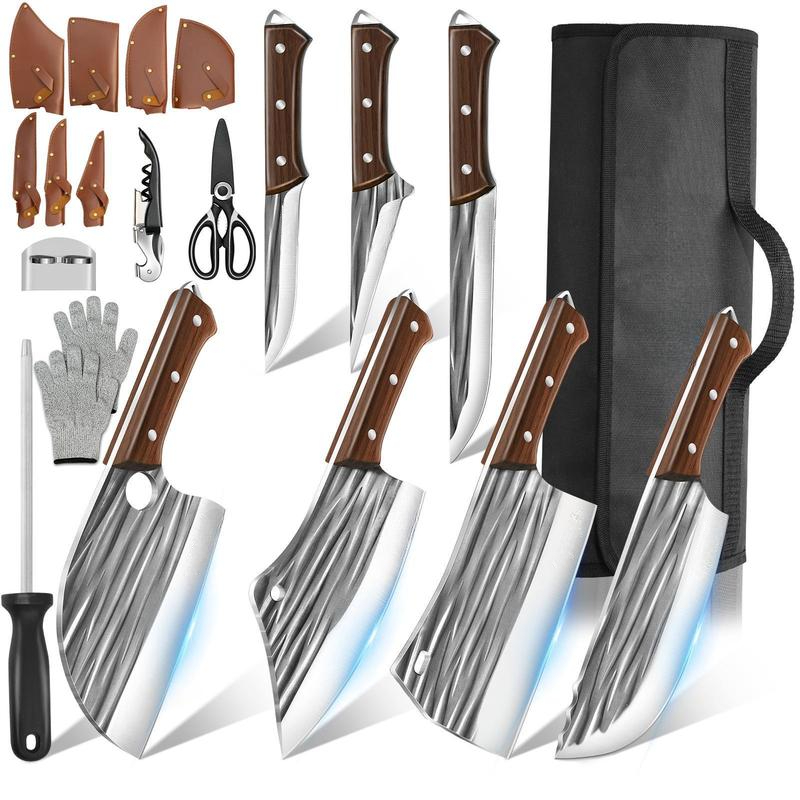 Kitchen Knife Set with Acrylic Block