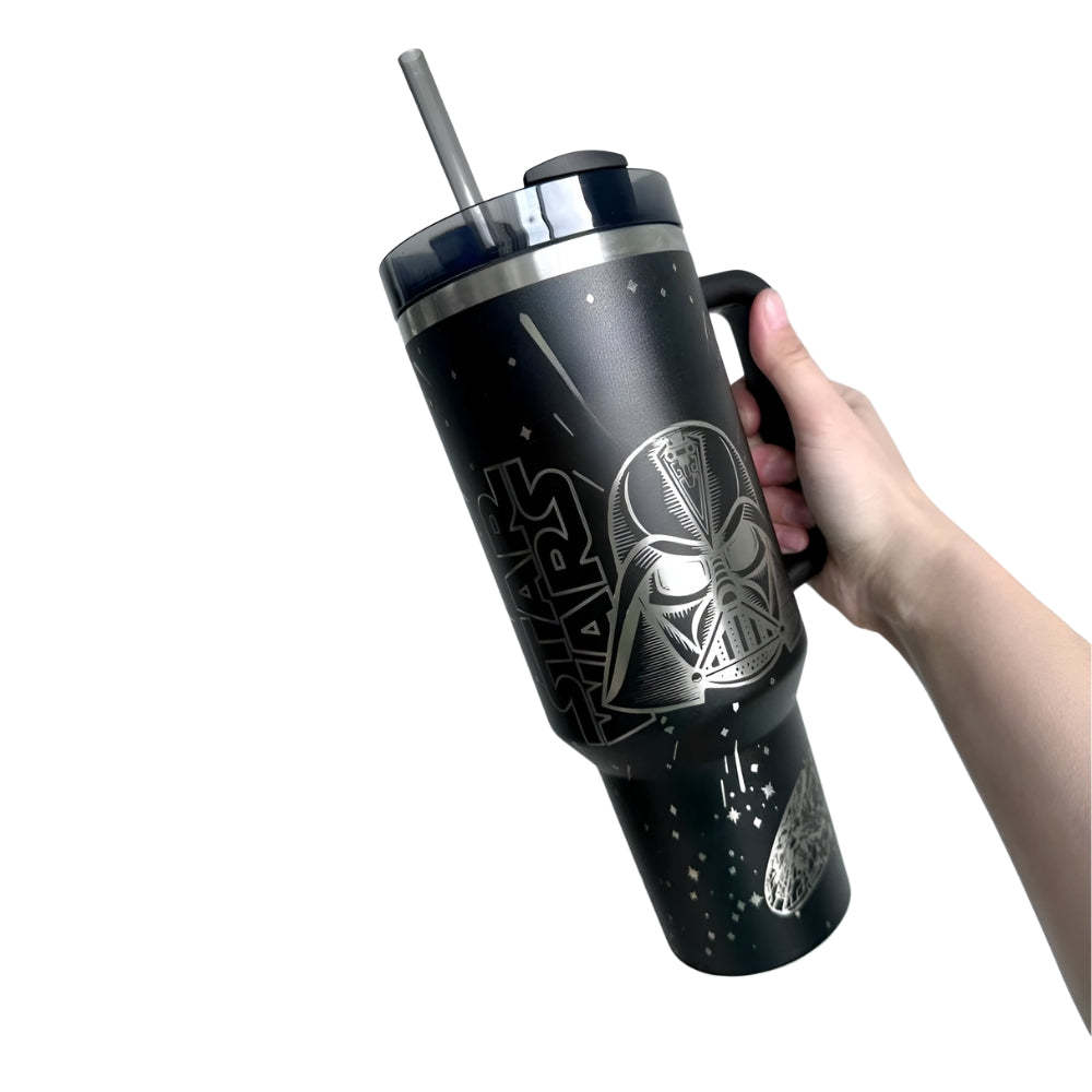 Galactic Themed Tumbler Mug With Handle-Viral Super Shop