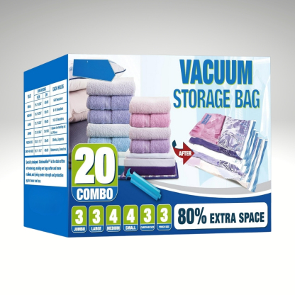 Travel Vacuum Bags With Electric Pump For Luggage And Suitcase