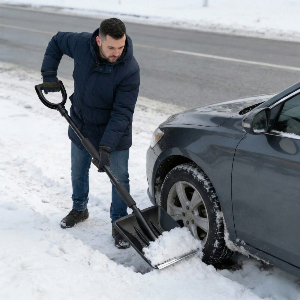 Cordless Electric Snow Shovel Blower Kit