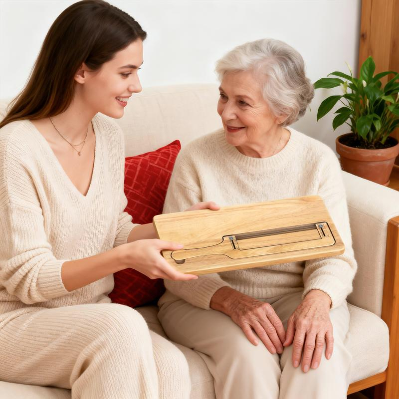 Welsteepse 2-in-1 Sourdough Bread Knife And Cutting Board Set with Magnetic Storage 