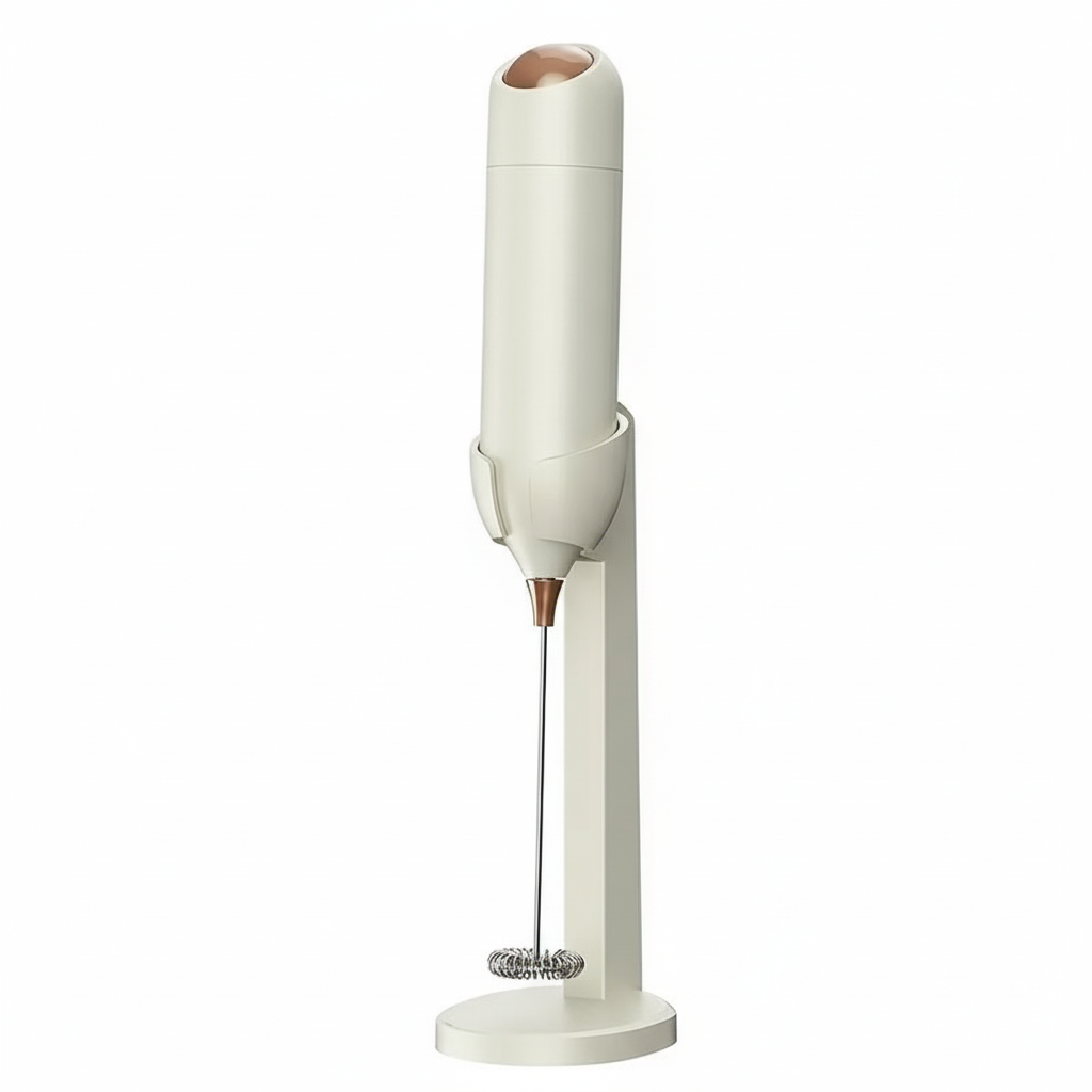 Electric Milk Frother Portable Battery Operated Coffee Mixer