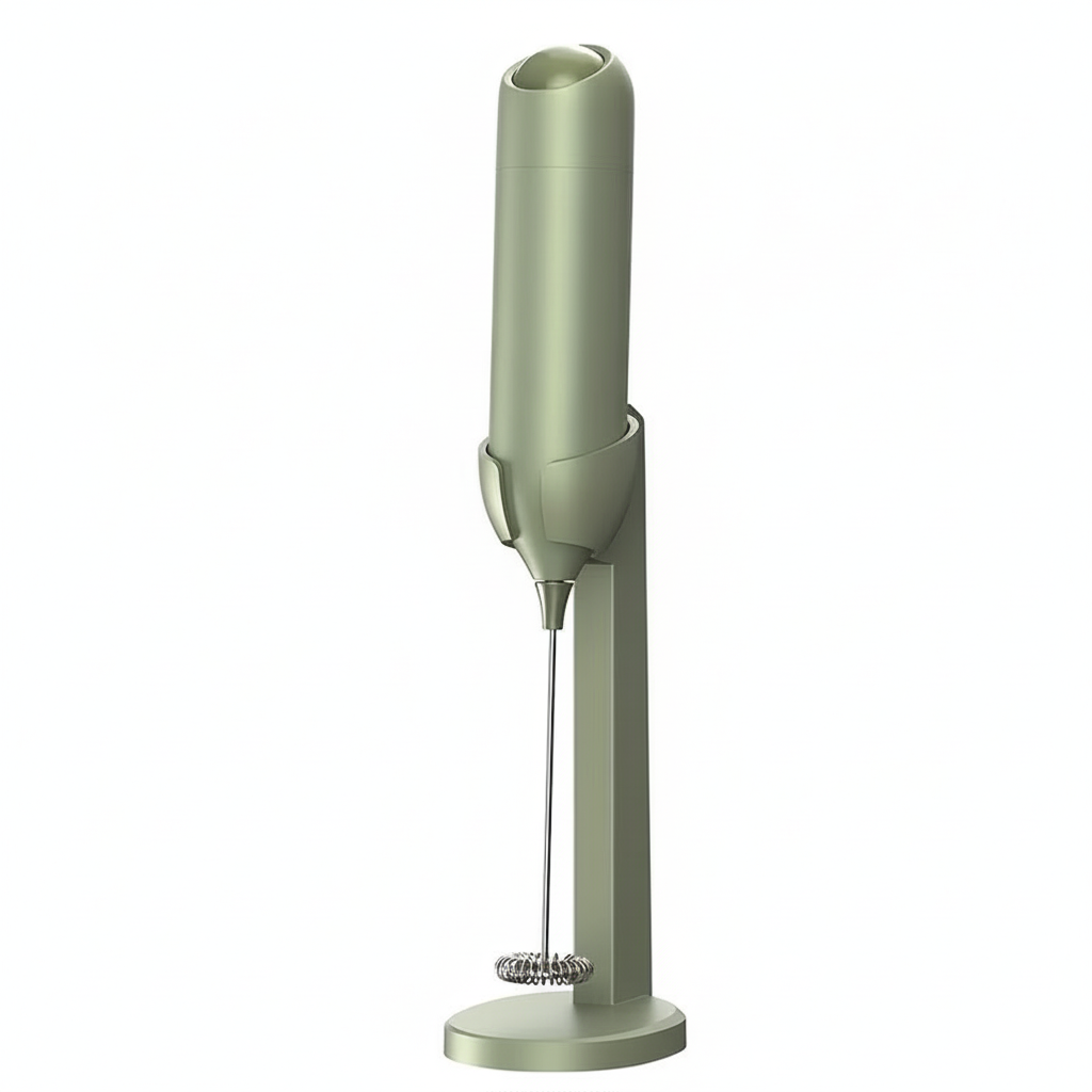 Electric Milk Frother Portable Battery Operated Coffee Mixer