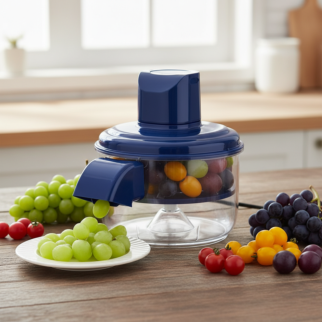 Electric Fruit Peeling Machine With Easy Clean Container Design