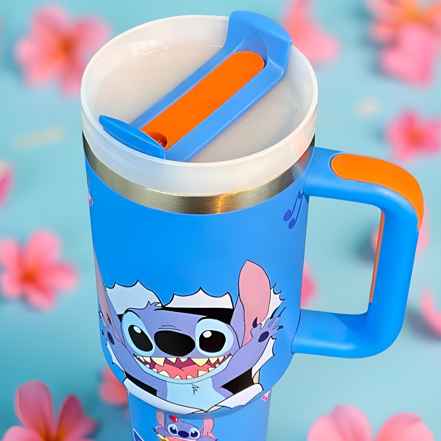 Pack Of 2 Large 40oz Blue Tumbler