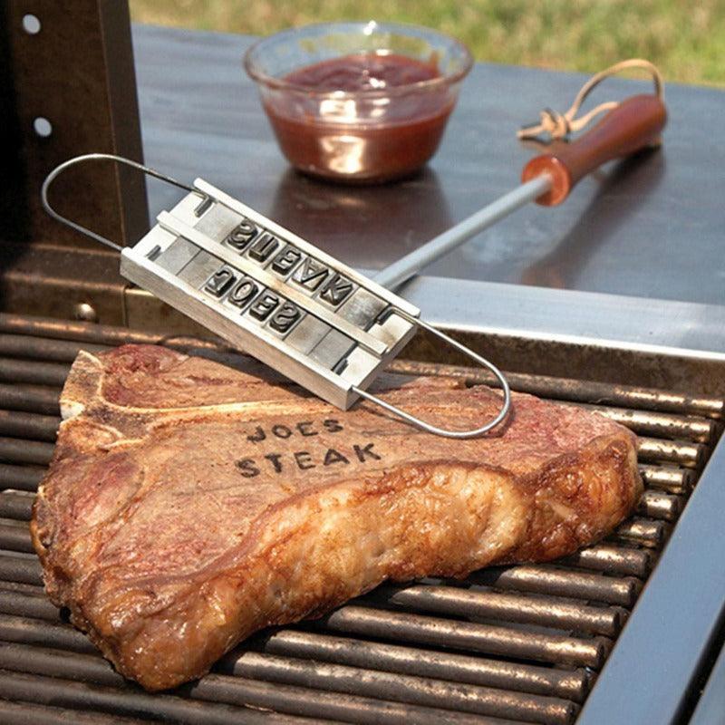 BBQ Stamp Tool | BBQ Meat Branding Iron with Changeable Letters featured in a practical buying and verification guide