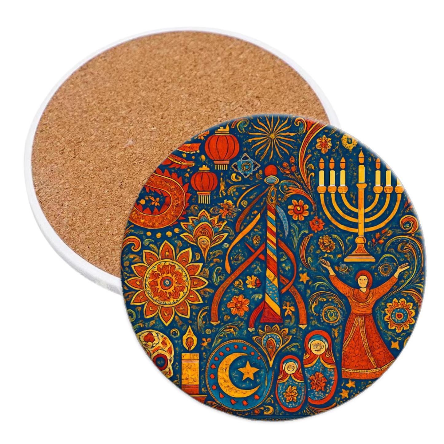 Cultural Threads - Weaving Celebrations Travel Tumblers