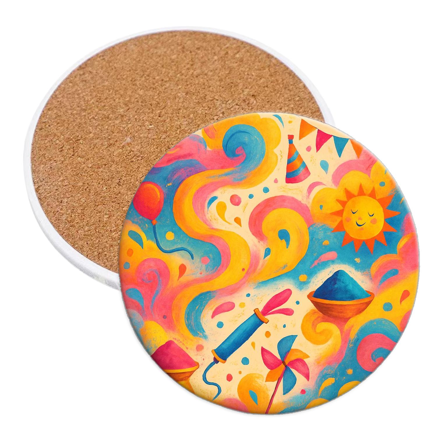 Dreamlike Holi - Festival Of Colors Travel Tumblers