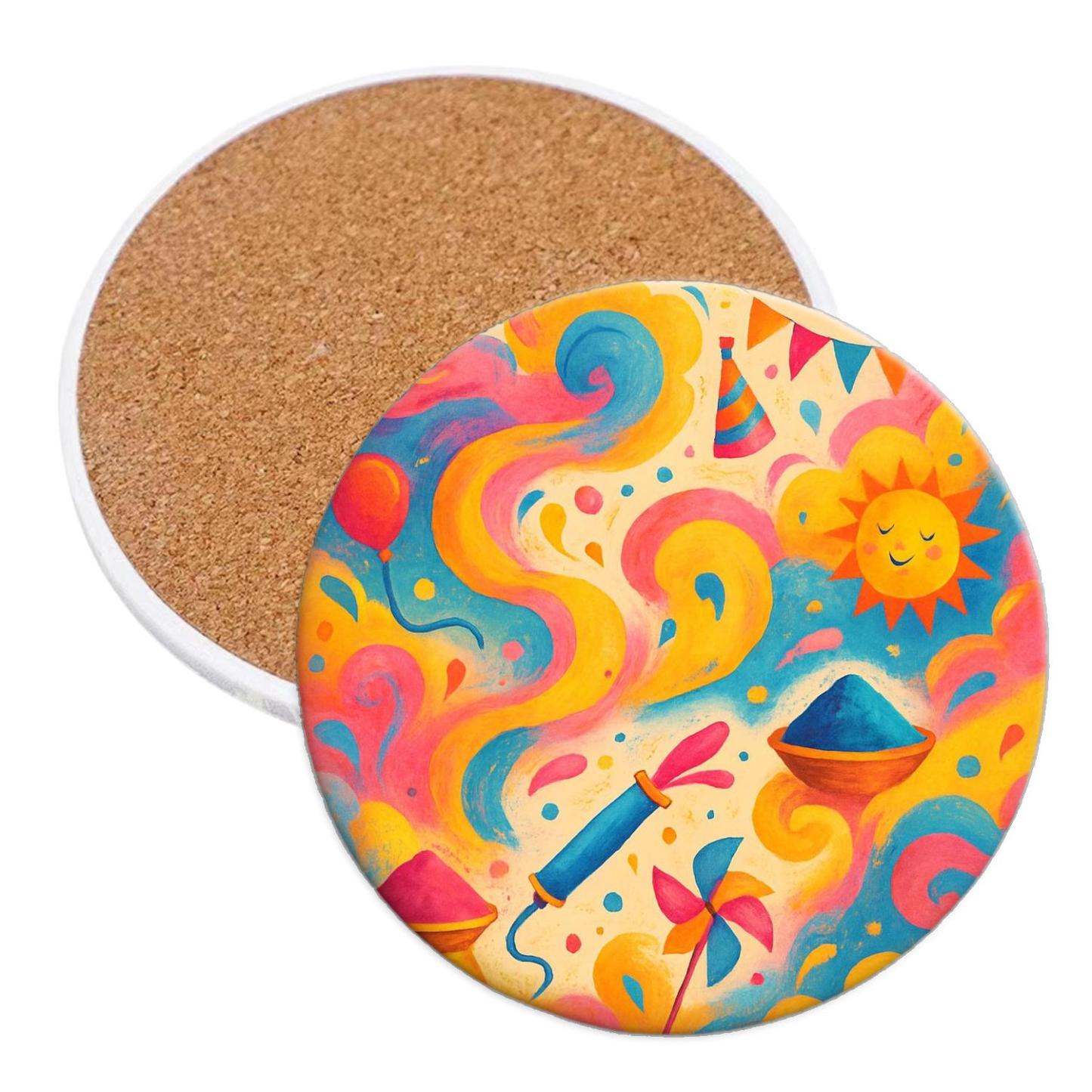 Dreamlike Holi - Festival Of Colors Travel Tumblers