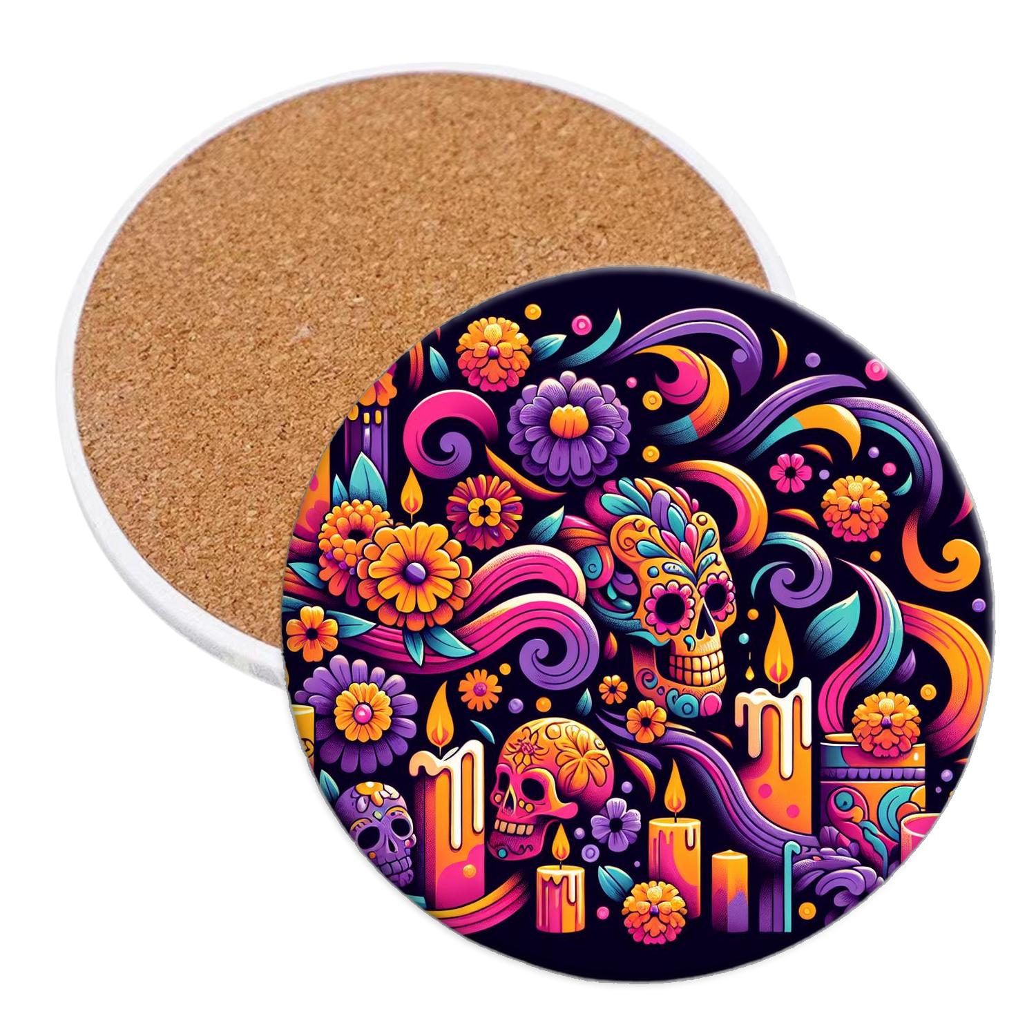 Emotional Remembrance - Day Of The Dead Decorative Tumblers