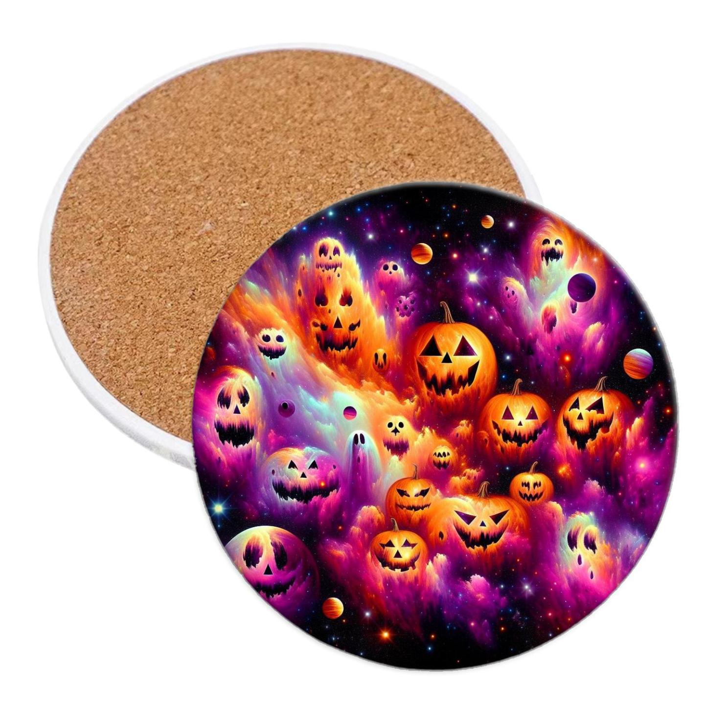Galactic Halloween - A Cosmic Fright Night Custom Tumblers