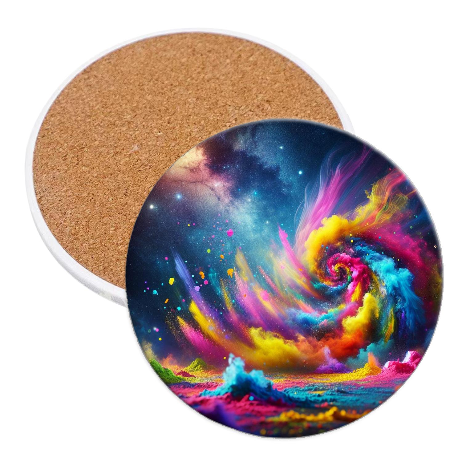 Starry Holi - Festival Of Colors Reimagined Insulated Tumblers