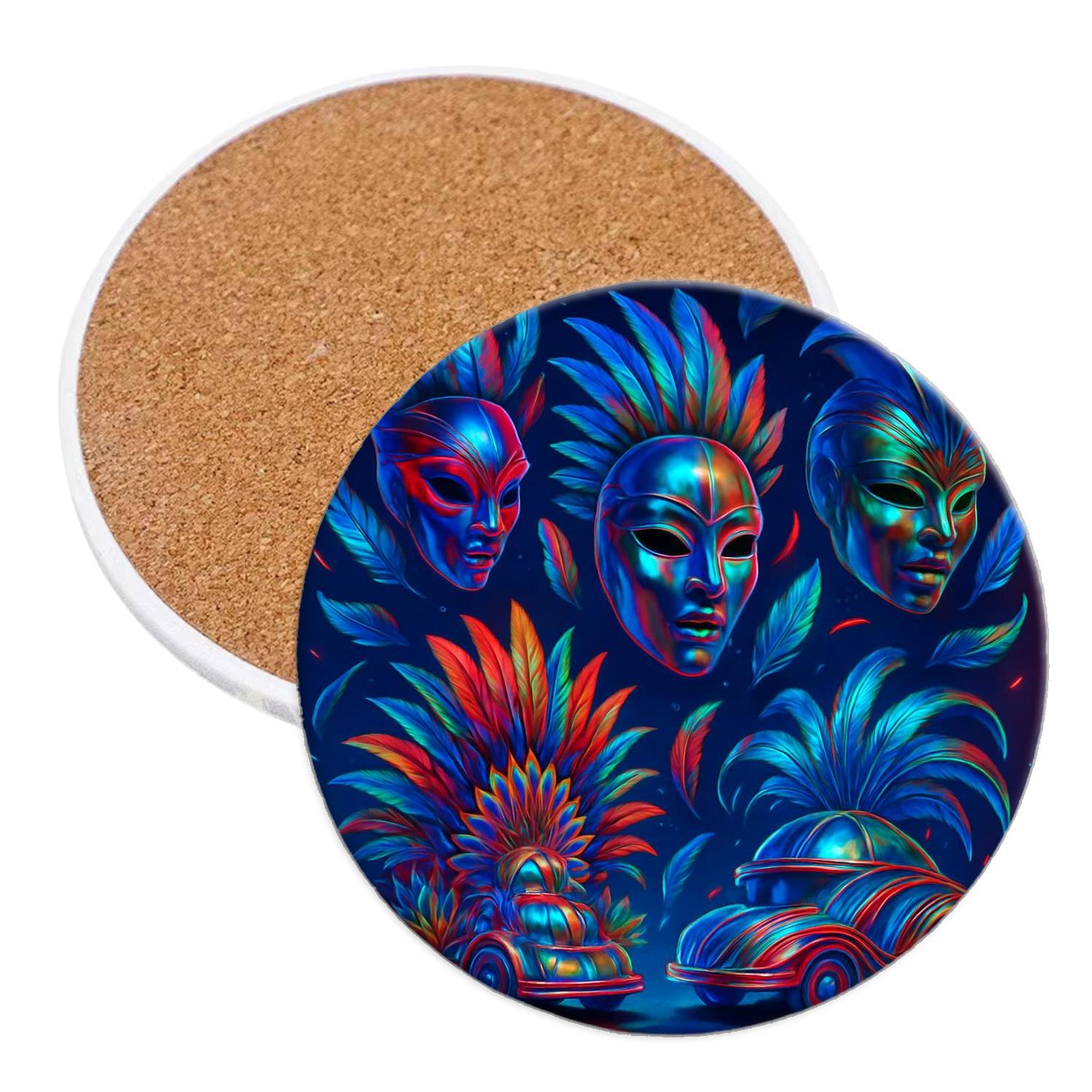 Futuristic Carnival - Parade Of Lights Travel Tumblers