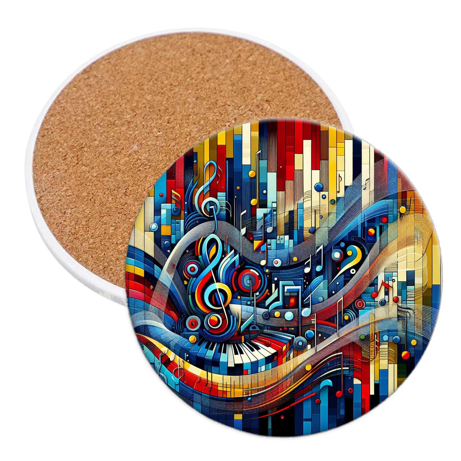 Abstract Symphony - Global Music Day Decorative Tumblers