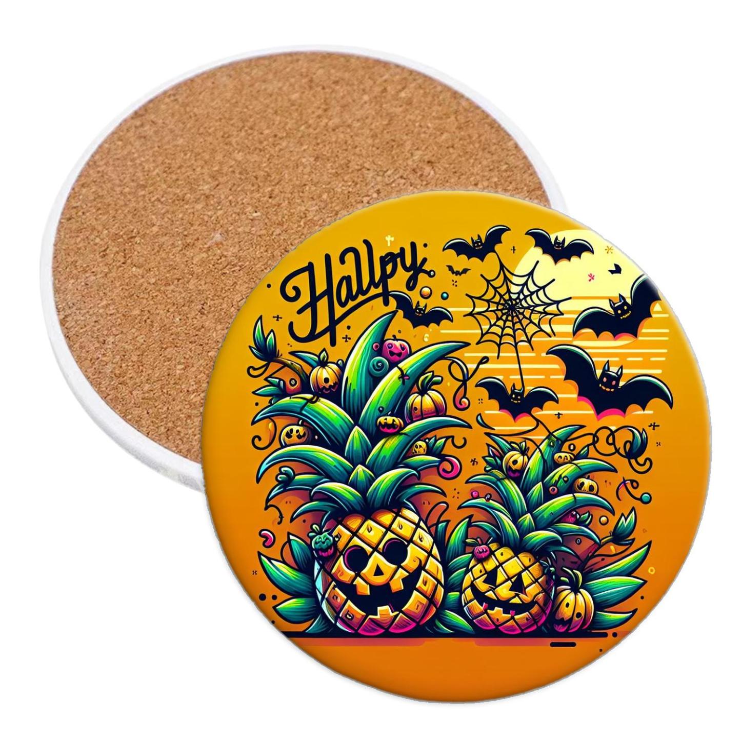 Pineapple Fusion - Tropical Halloween Insulated Tumblers