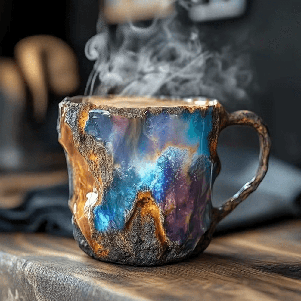 Mineral Crystal Coffee Mugs  Chuakoo