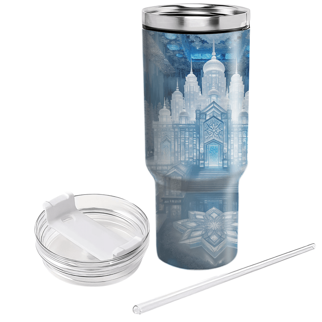 Winter Ice Palace  Tumblers With Lids