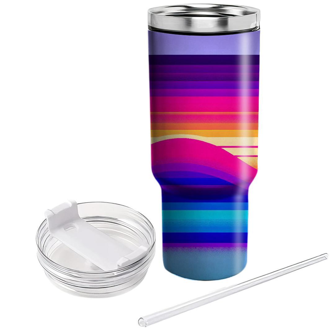 Prismatic Fade  Tumbler Cups