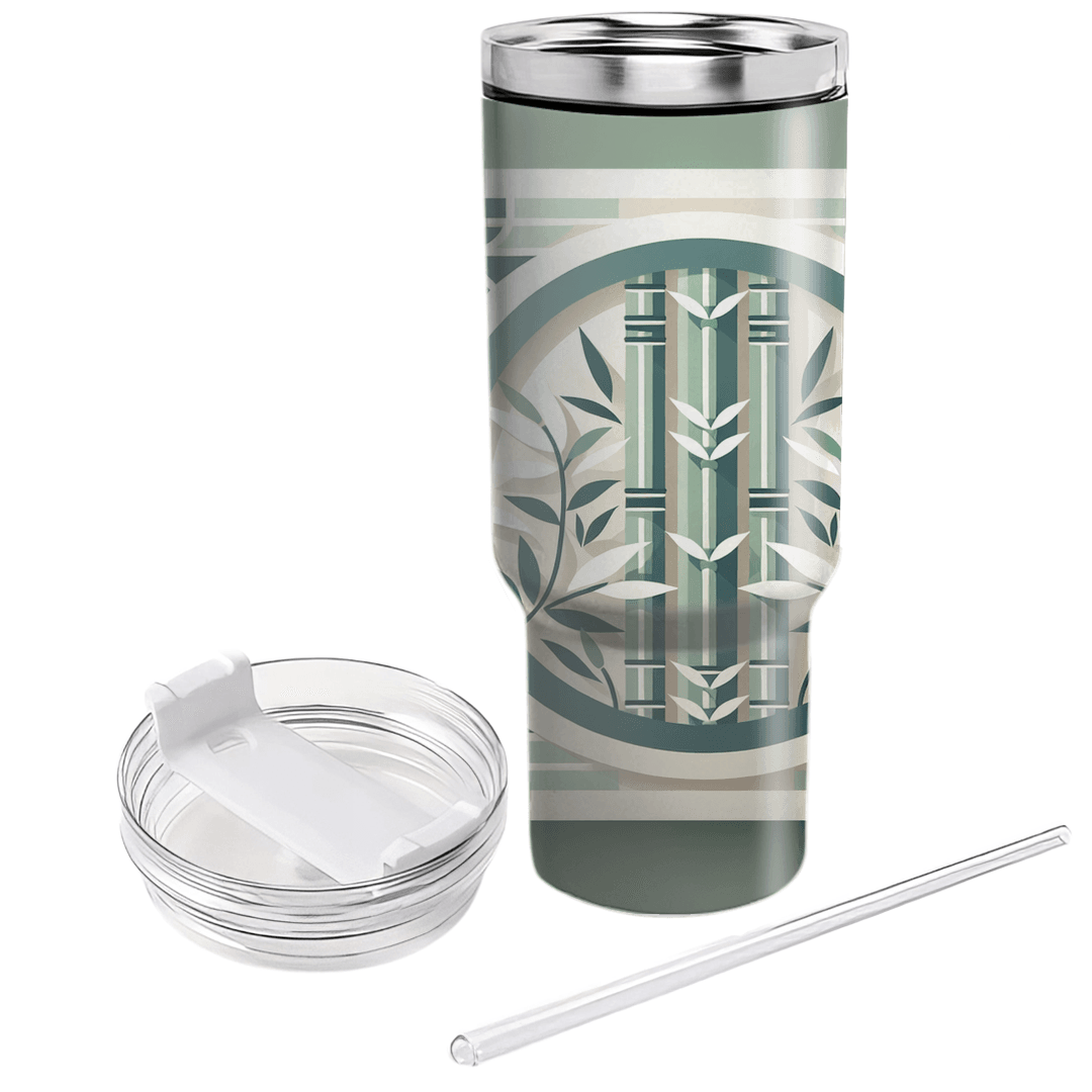 Bamboo Zen Pattern  Custom Tumblers