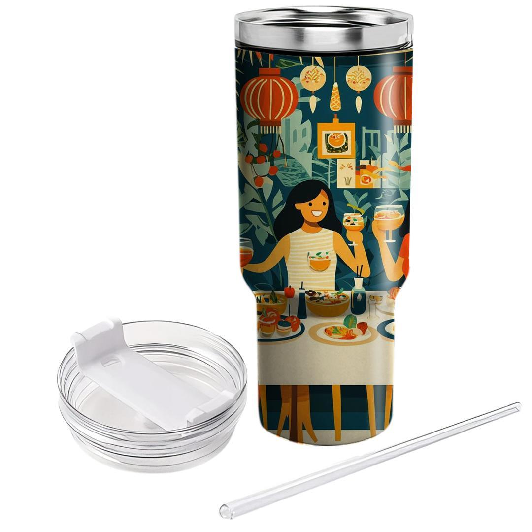 Mom's Favorite Flavors: A Culinary Tour Day Unique Tumblers