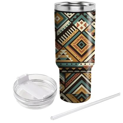 Aztec Geometric Rhythm  Tumblers For Gifts