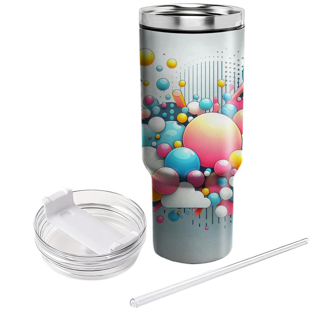 Cheerful Bubbles  Travel Tumblers