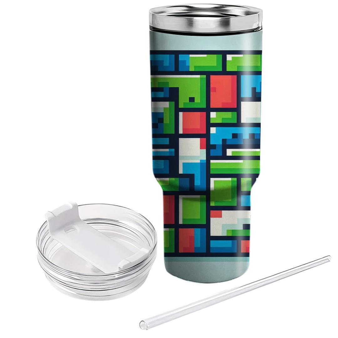 Colorful Brick Wall  Insulated Tumblers