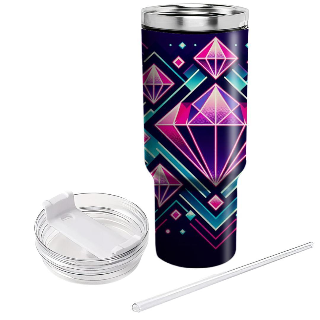 Radiant Neon Diamond  Insulated Tumblers