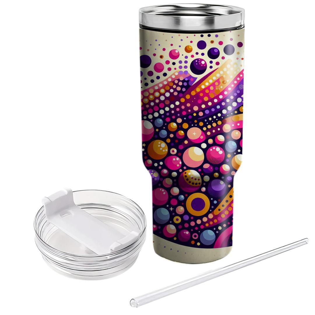 Dazzling Disco Dot  Tumbler Cups
