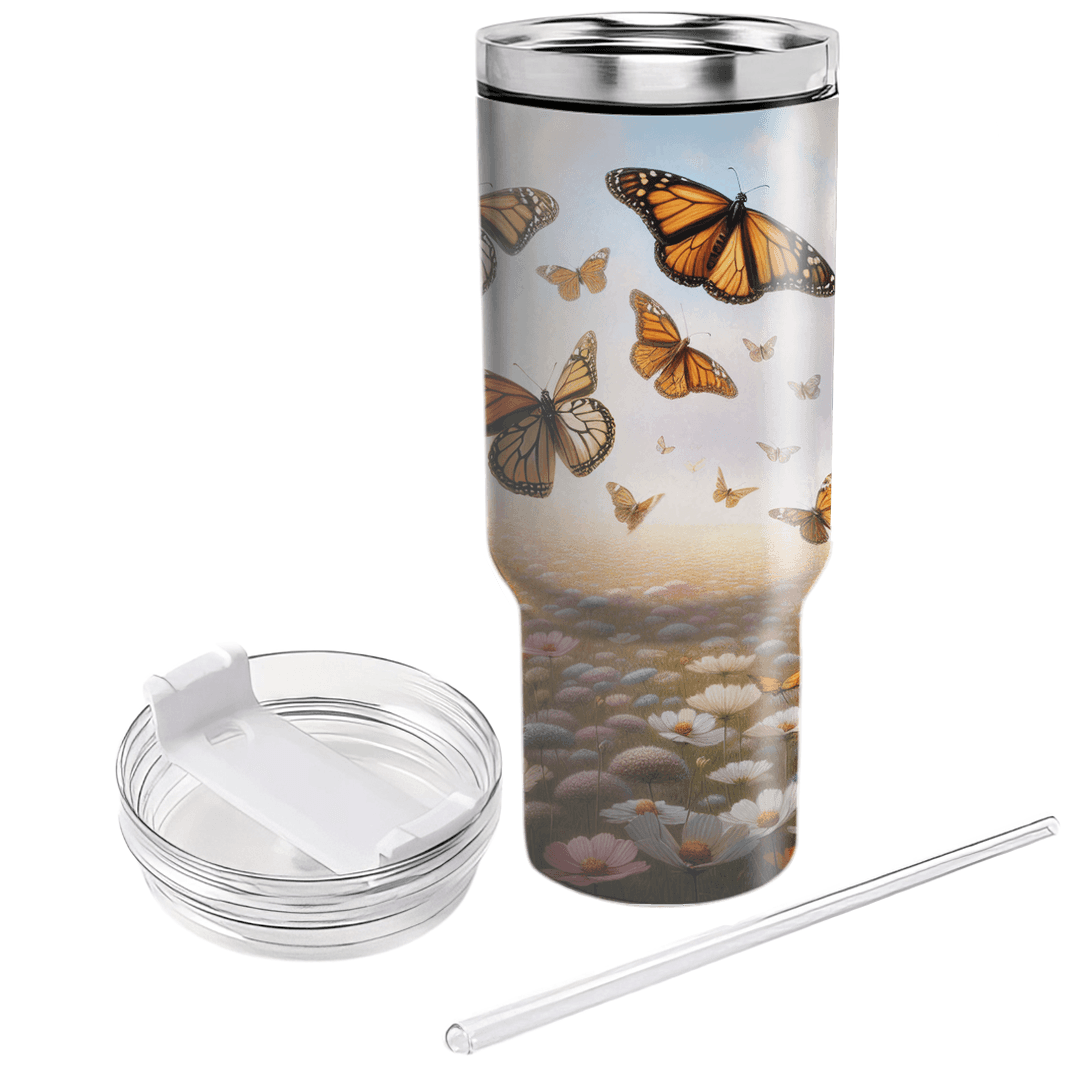 Monarch Butterfly Bliss  Tumblers With Lids