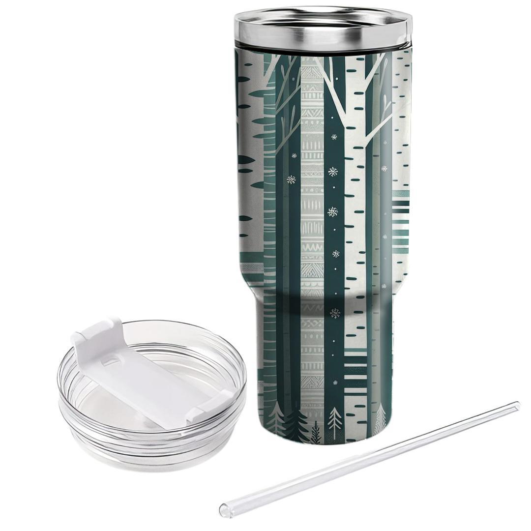 Winter Birch  Insulated Tumblers