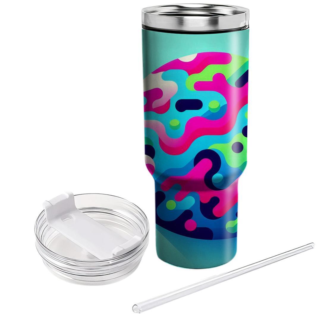 Funky Camo  Personalized Tumblers