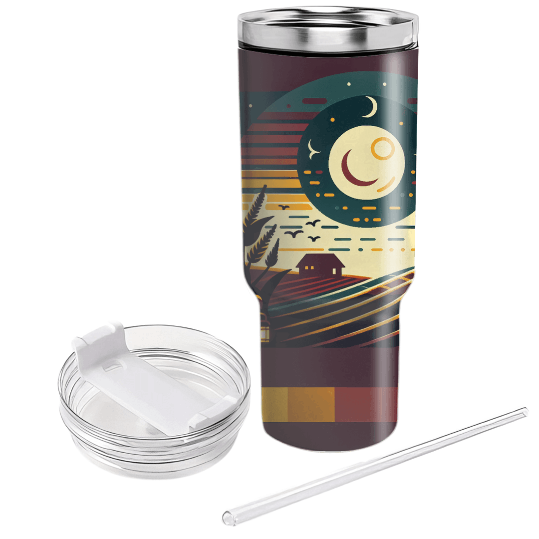 Harvest Moon  Personalized Tumblers