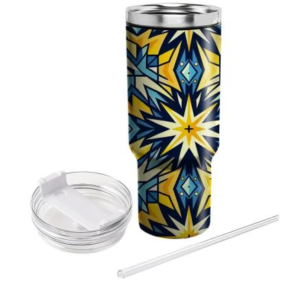 Radiant Star Pattern  Tumblers For Gifts