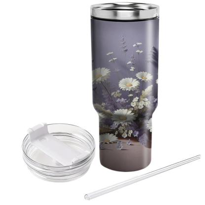 Delicate Floral Charm  Insulated Tumblers