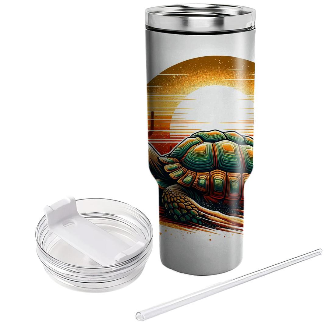 Timeless Tortoise Journey  Travel Tumblers