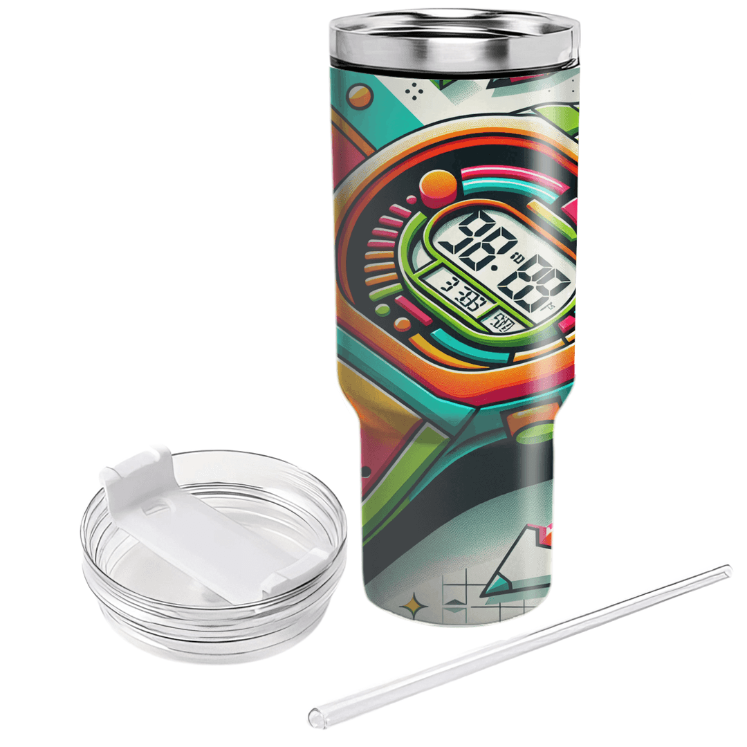 Rad Retro Wristwatch Custom Tumblers