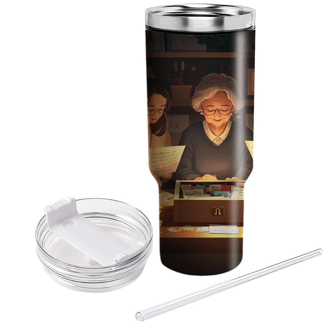 A Love Letter To The Past: A Family Time Capsule Unique Tumblers