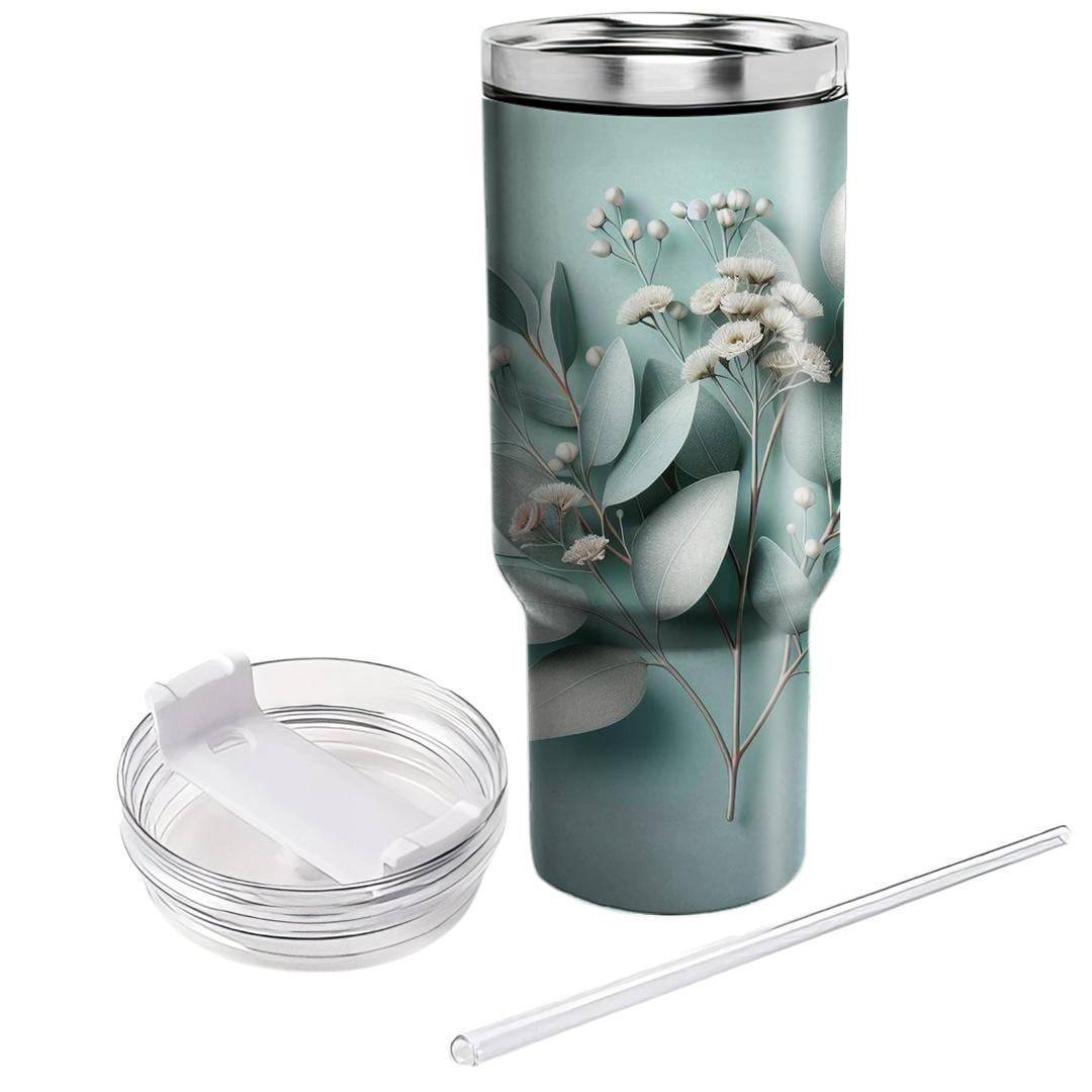 Enchanting Eucalyptus Blooms  Tumbler Cups