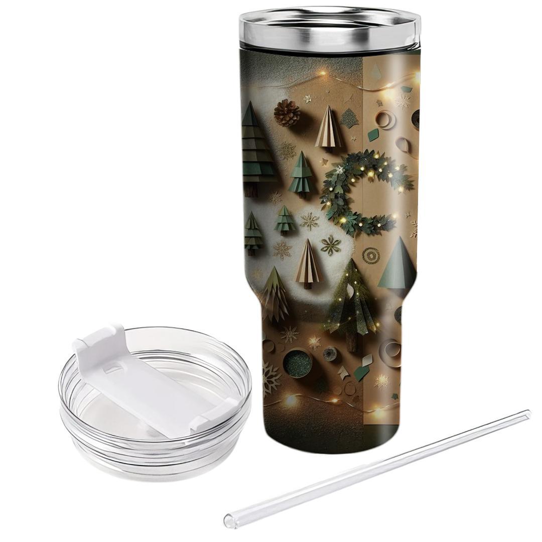 Eco Christmas - A Sustainable Yuletide  Tumbler Cups