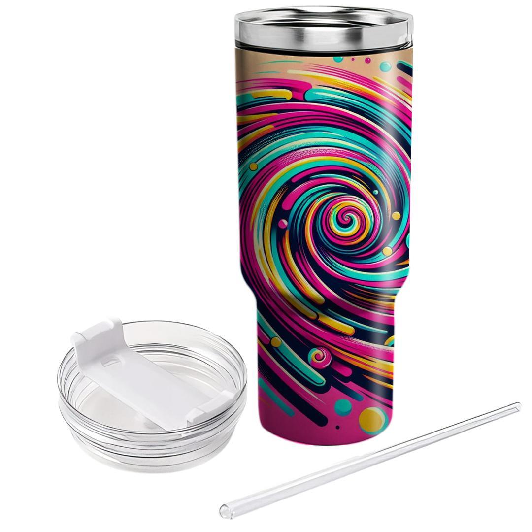 Rad Retro Spirals  Tumblers For Gifts