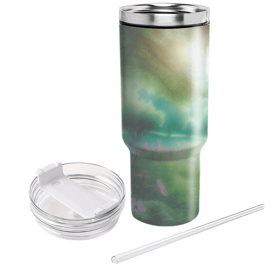 Spring Meadow Serenity  Tumblers With Lids